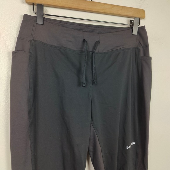 Patagonia Wind Shield Pants Womens Medium Black Performance Gorpcore Outdoors - Picture 3 of 11